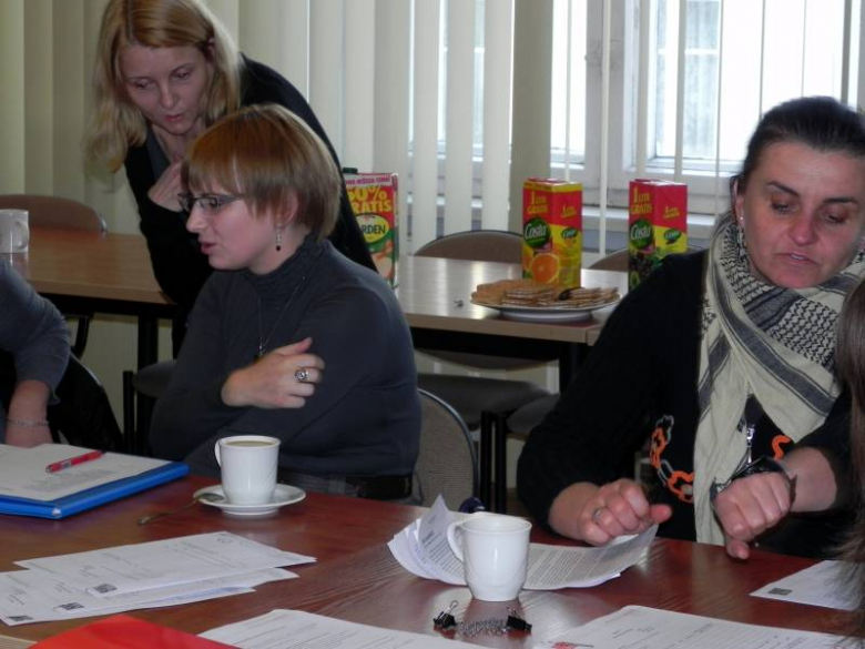 Szlachetna Paczka 2010 - spotkanie w starostwie średzkim