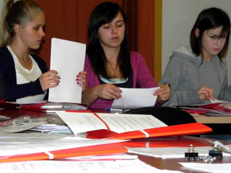 Szlachetna Paczka 2010 - spotkanie w starostwie średzkim