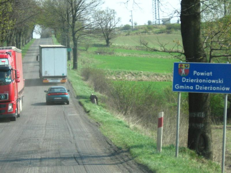 Wymiana nawierzchni w okolicach Mościska