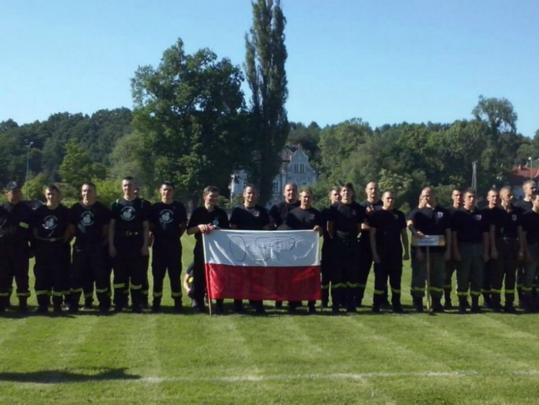 OSP Ciepłowody na zawodach w Złotoryi