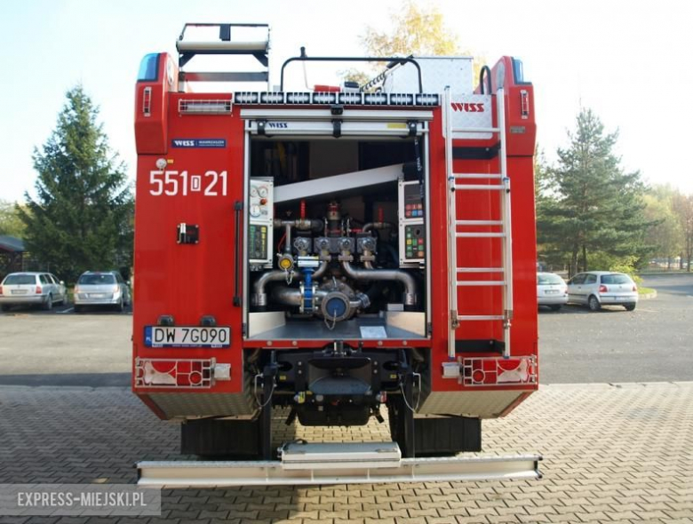 Nowy wóz strażaków