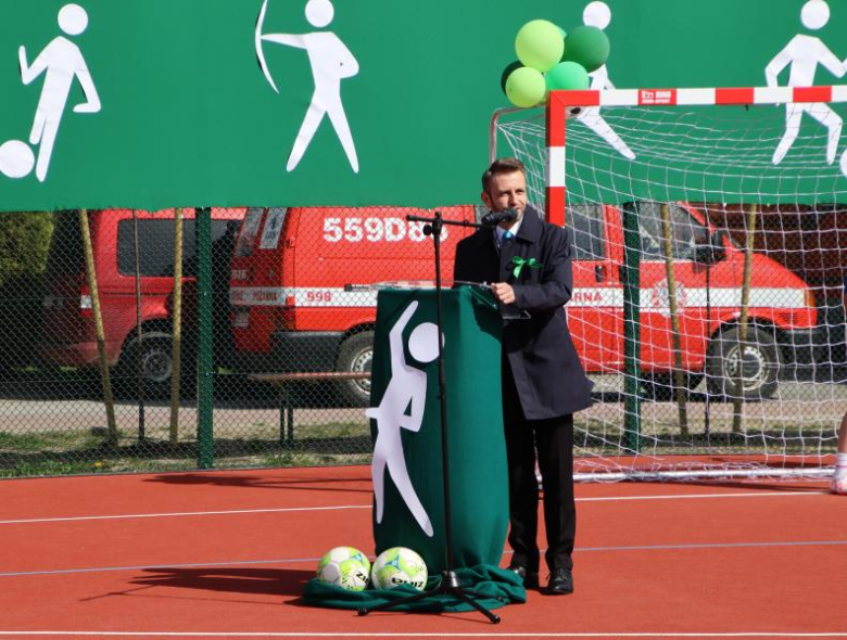 Otwarcie nowego boiska w Ujeździe Górnym