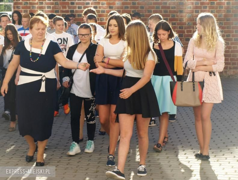 Rozpoczecie roku szkolnego w gimnazjum