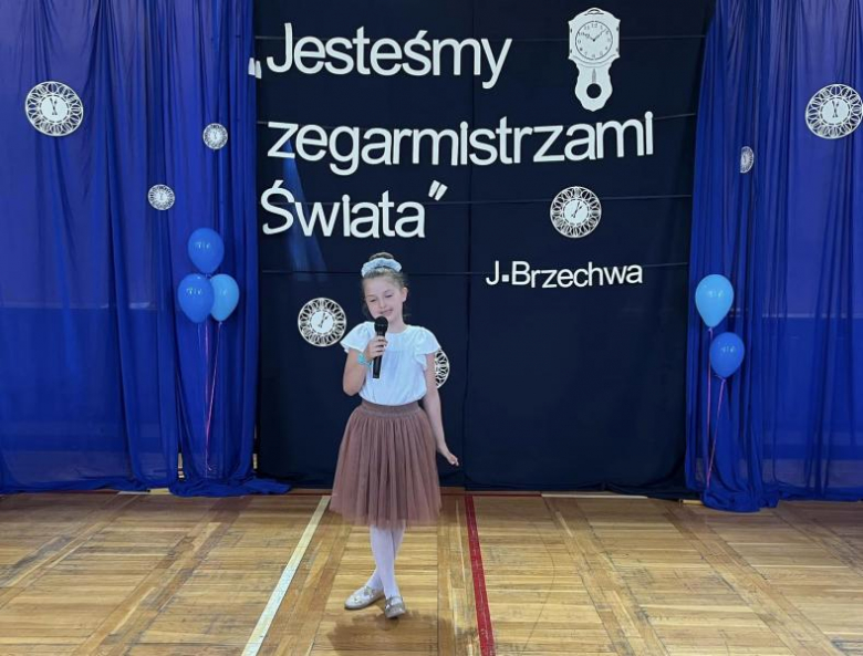 Przyjęcie sztandaru w Szkole Podstawowej im. Jana Brzechwy w Mieczkowie 