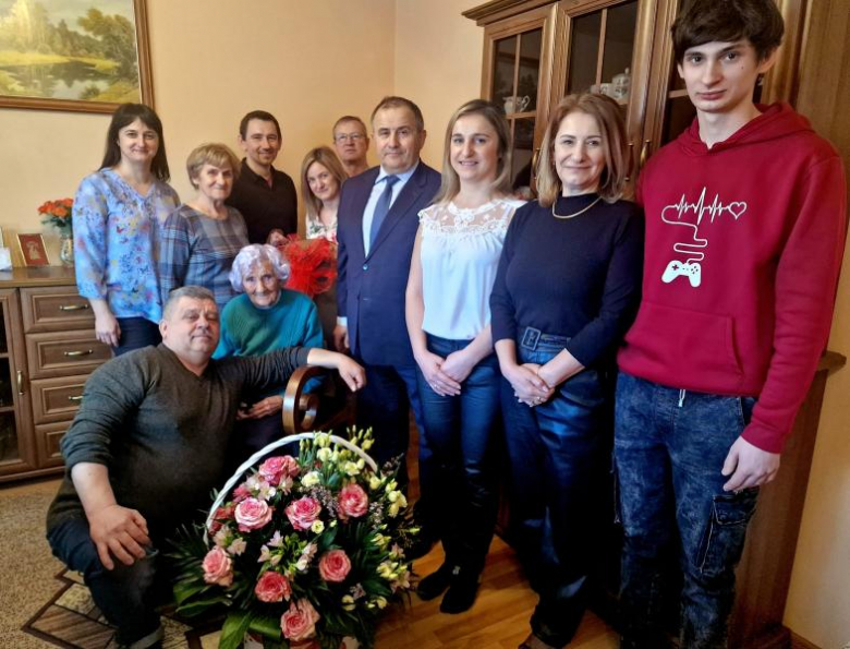 Setne urodziny mieszkanki Wróblowic