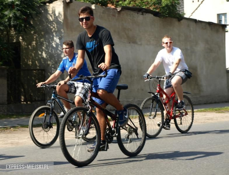 Rajd rowerowy w Szczepanowie