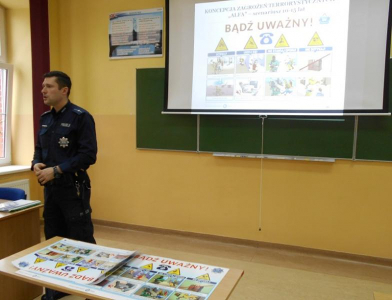 Spotkania policjantów z uczniami