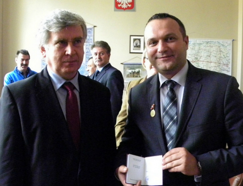 Odznaczenie dla starosty średzkiego