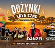 Święto plonów z wielkimi koncertami! Danzel i Sobota wystąpią na dożynkach w Krynicznie