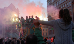 Feta na rynku w podzięce za mistrzostwo Polski