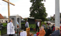 Nowa kapliczka w Jastrzębcach