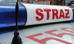 Piorun uderzył w stodołę