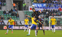 Mecz Japonia – Brazylia na wrocławskim stadionie