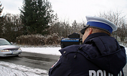 Laserowy wskaźnik prędkości