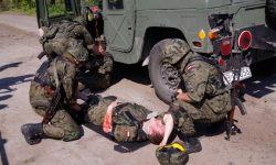 Ćwiczenia na poligonie