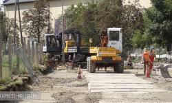 Centrum Kobierzyc w budowie