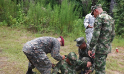 Żołnierze z Wrocławia u rangersów