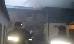 Pożar domu przy ulicy Zmorskiego 