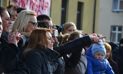 Przysięga i apel w centrum wojskowym