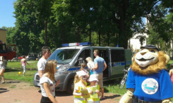 Policjanci z wizytą u przedszkolaków