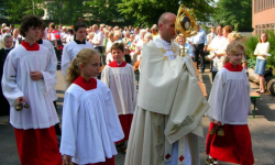 Kierowco zwolnij. Procesje na drogach