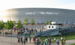 Zabezpieczenie meczu Śląsk Wrocław - Borussia Dortmund