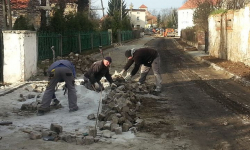 Remont drogi w Udaninie