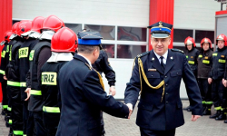 Uroczystości w straży pożarnej