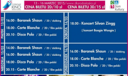 KONKURS! Wygraj podwójną wejściówkę do kina