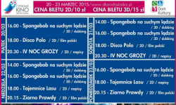 KONKURS! Wygraj podwójną wejściówkę do kina