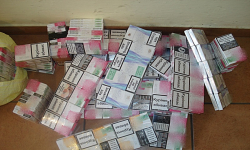 Policjanci zabezpieczyli nielegalny tytoń i papierosy