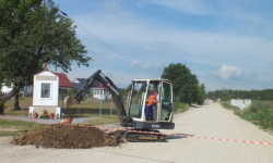 Przebudowa dróg w Miękini