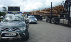 Kontrole średzkiej policji i straży leśniej 