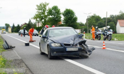 Kolizja w Źródłach. Poszkodowani pasażerowie w szpitalu [aktualizacja]