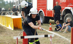 Zawody strażackie na wesoło. Zwycięzcami OSP Lusina