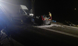 Zderzenie czołowe na krajowej 94. Cztery osoby poszkodowane