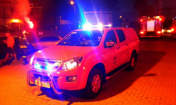 Tak witali nowy wóz strażacy w Miękini