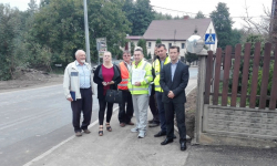Mieszkańcy Wilczkowa mogą już cieszyć się nowym chodnikiem