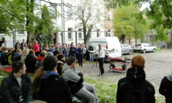 Koncert Sambora Dudzińskiego dla uczniów