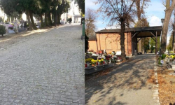 Zakończono przebudowę alei na cmentarzu w Malczycach 