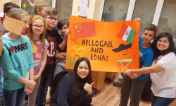 W Udaninie były wolontariuszki z Chin i Meksyku