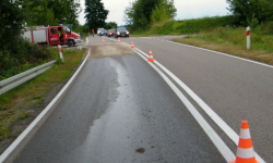 Od Środy Śląskiej do Jastrzębiec na drodze była rozlana substancja ropopochodna	