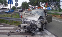 Na autostradzie zderzyło się pięć aut. Straty oszacowano na blisko 50 tys.