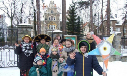 Diecezjalne spotkanie Kolędników Misyjnych. Wśród nich przedstawiciele z gminy Udanin