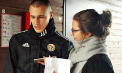 O początkach kariery z piłkarzami WKS Śląsk Wrocław