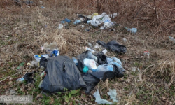 Dzikie wysypisko śmieci w Mrozowie. Interwencja policji