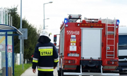 Dwa samochody osobowe zderzyły się w Lenartowicach. Poszkodowane zostały dwie osoby