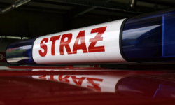 W Źródłach spłonęły kontenery biurowe. Straty wyniosły ponad 50 tys. złotych