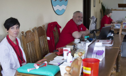 W trakcie zbiórki nie mieli prądu. Mimo awarii zebrali 9 litrów krwi