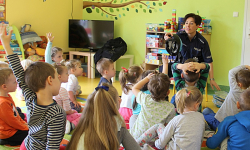 Najmłodsi wiedzą już na czym polega praca policjanta